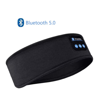 Bluetooth 5.0 Earphones Sports Sleeping Headband Elastic Wireless Headphones Music Eye Mask Wireless Headset Headband